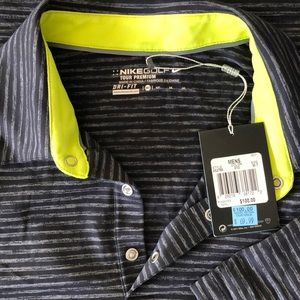 NWT {Nike} golf tour premium dri-fit shirt.